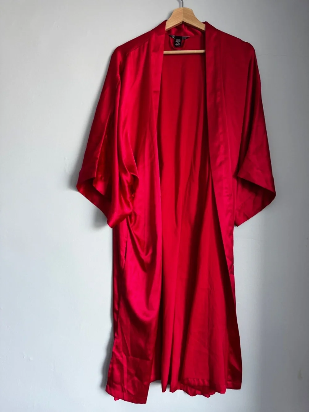 Victoria's Secret Red Satin Robe - Picture 3 of 5